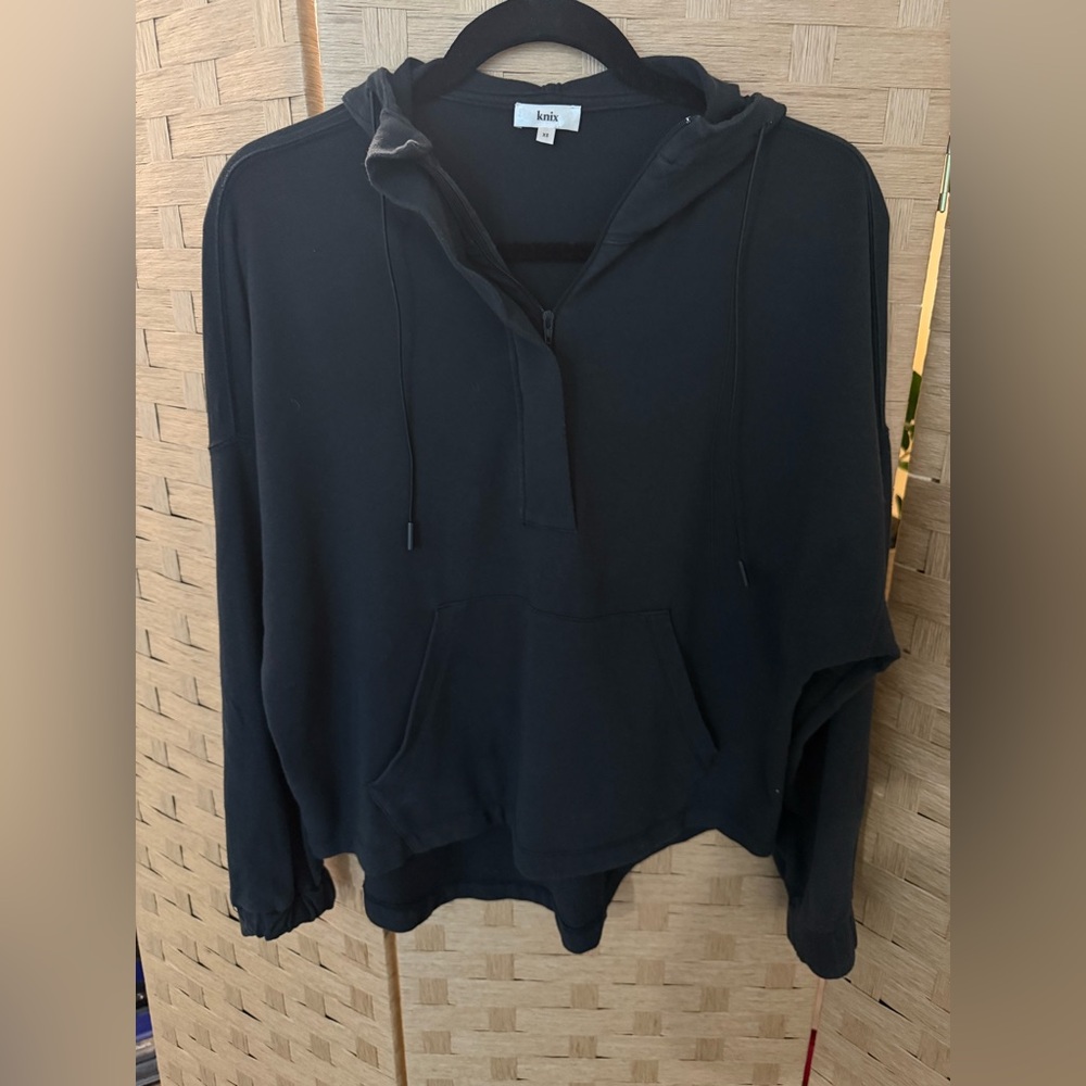 Knix Black Hoodie Sweatshirt
